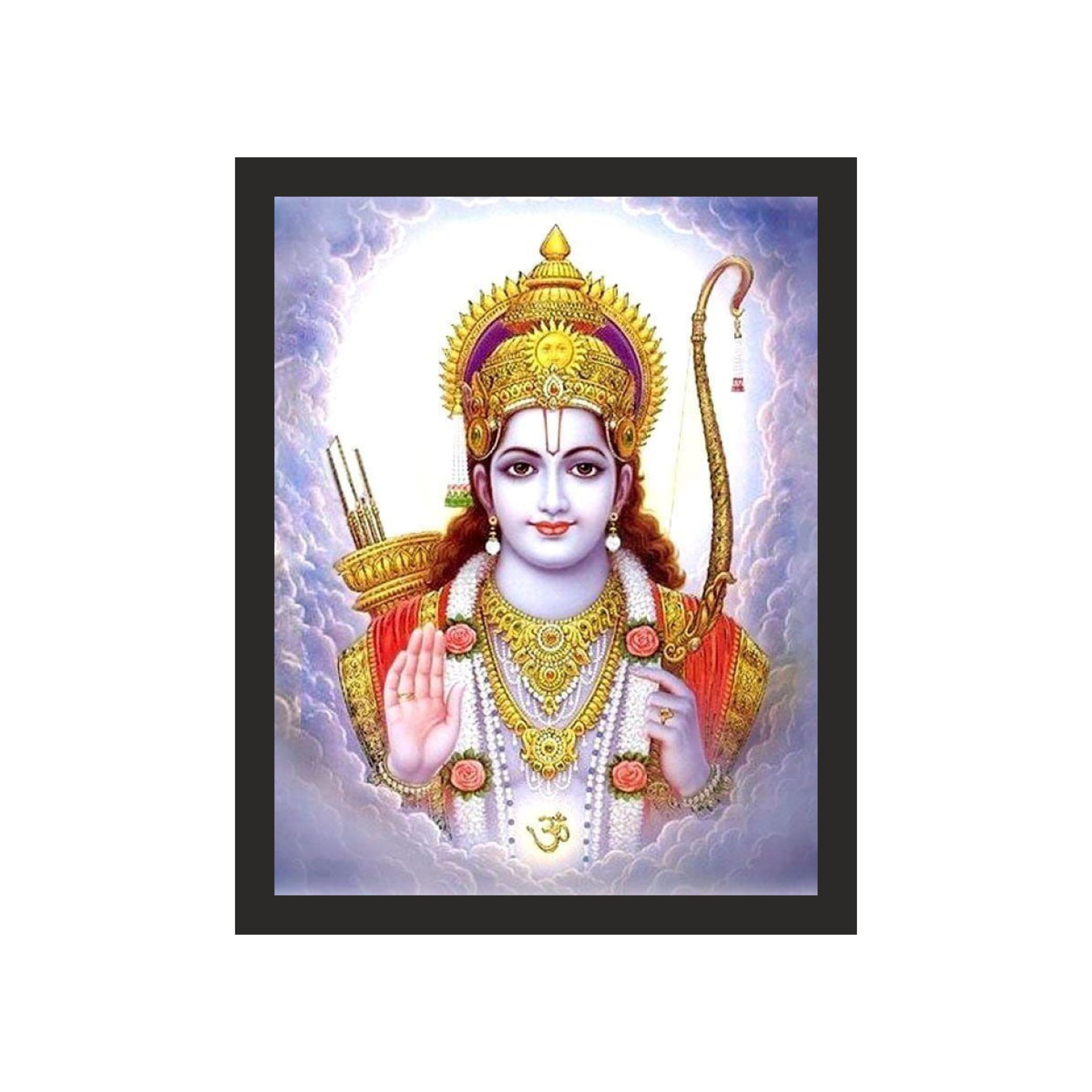 Lord Ram: A Divine Gift of Grace, 16x20 Inches