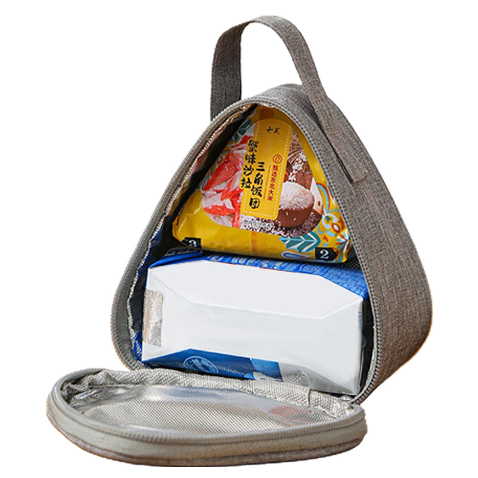 PETUFUN Outdoor Thermal Lunch Box Bag,Thick Insulation Food Box Container with Handles - Handheld Lunch Thermal Bag, Work, School, Picnic