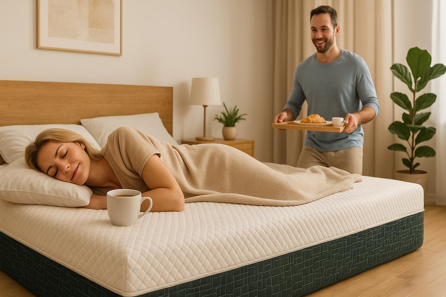 Francegaglia® Materasso matrimoniale 1600 Molle Insacchettate & Memory con Fascia 3D Traspirante + 2 Cuscino in Fiocco di Memory - Altezza 25cm - Dispositivo Medico Detraibile 160x190