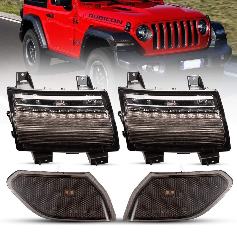 Buy BUNKER INDUST JL LED Fender Light Kit, LED Sequential Flashing Turn