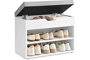 VASAGLE Shoe Bench: The Perfect Storage Solution for Your Entryway or Living Room