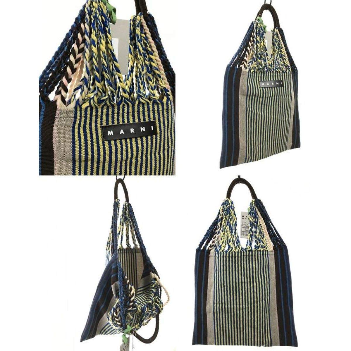 MARNI マーケット ストライプ ピクニック ハンモック Amazon.co.jp: [Marni] マルニ マーケット ショッピング バッグ