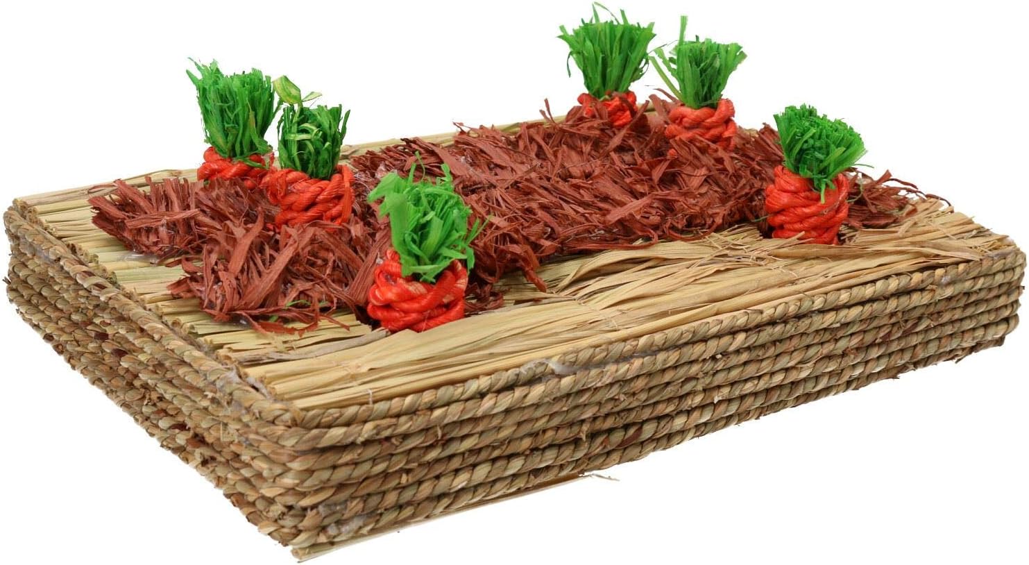 Rosewood Small Animals Rabbit, Guinea Pigs Activity Toys Carrot Play Patch 17x26cm