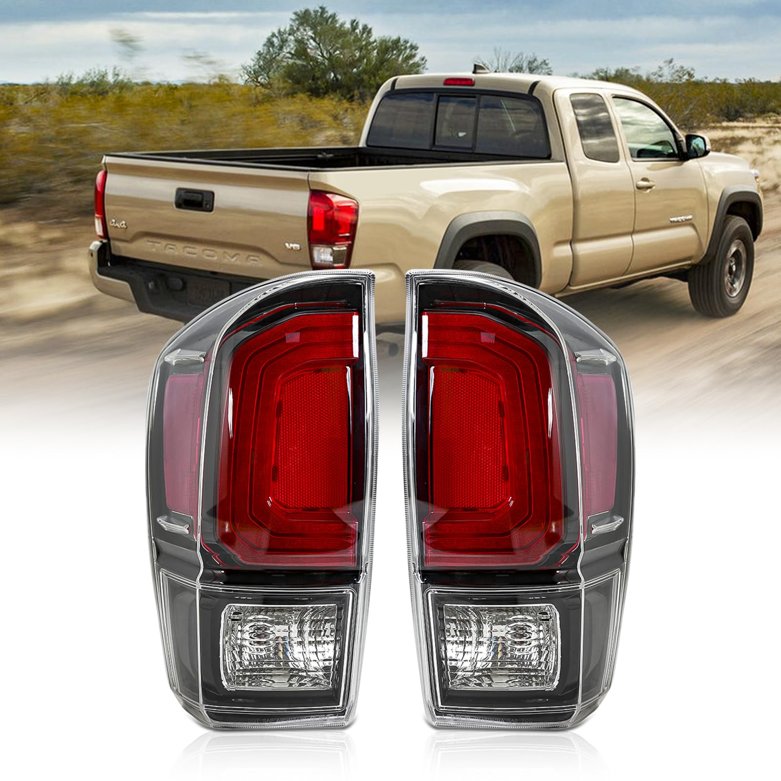 Garage-Pro Tail Light Compatible With 2009-2015 Toyota Tacoma Driver Side LED CAPA In The Tail - Foto 7