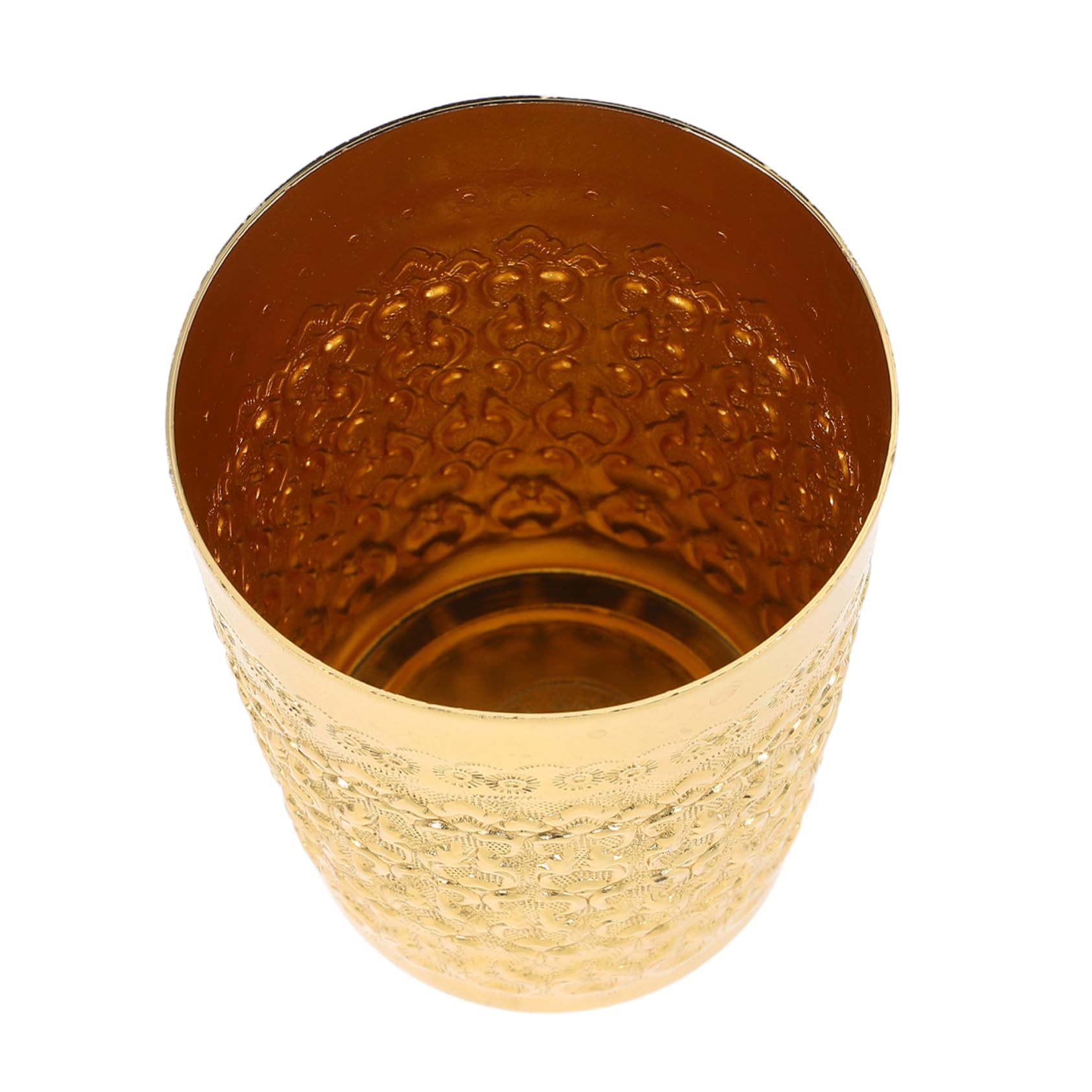 Taza de hojalata tailandesa retro para comidas al aire libre