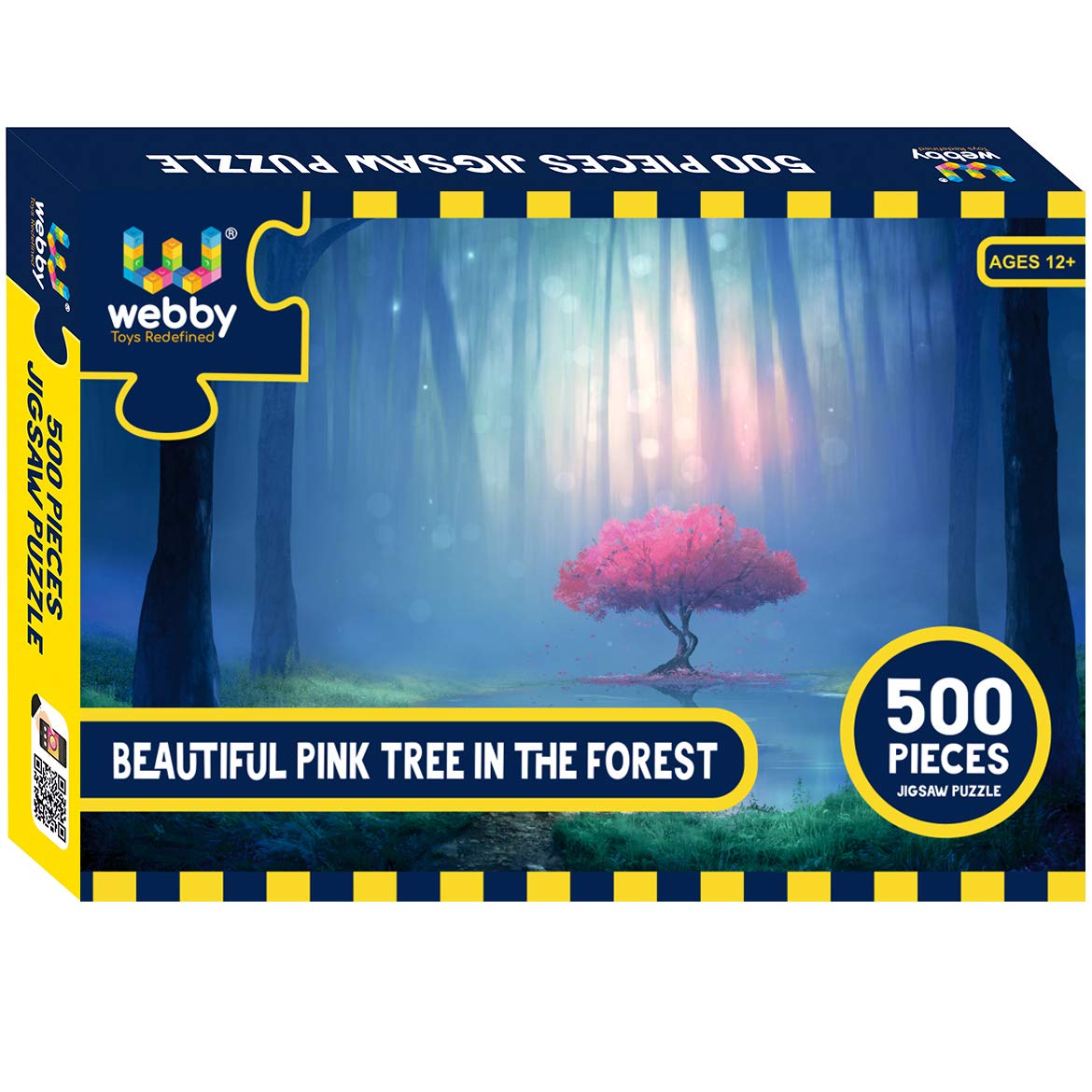 Webby Beautiful Pink Tree in The Forest Jigsaw Puzzle, 500 Pieces (B08G27QQ13) Amazon Price History, Amazon Price Tracker