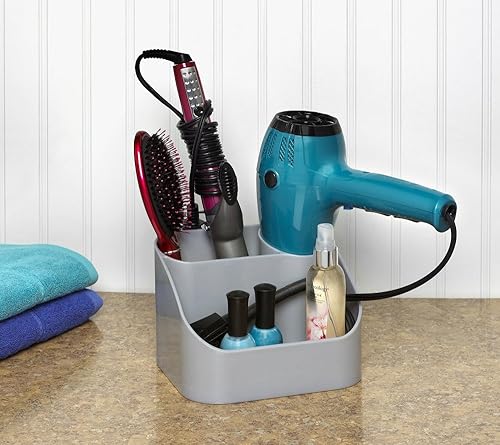 Miniatura 3 de Spectrum Diversified Contour - Organizador para el cuidado del cabello, color plateado