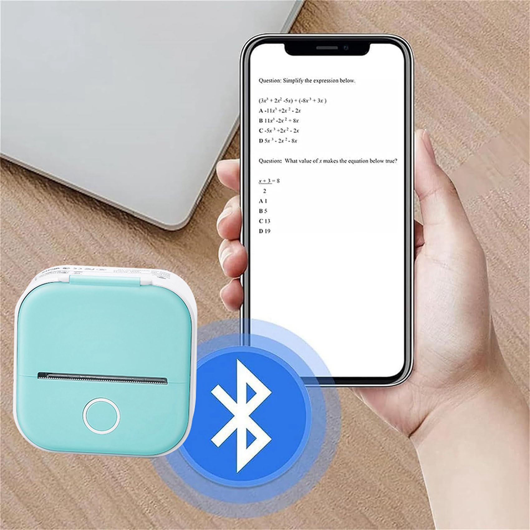 2 impresoras de tablero de garabatos, impresora de bolsillo Bluetooth sin tinta, impresora portátil Bluetooth para fotos, álbum de recortes