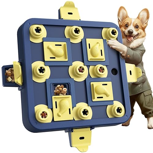KADTC Dog Chess Puzzle Toy, Large Size, 3 Levels of