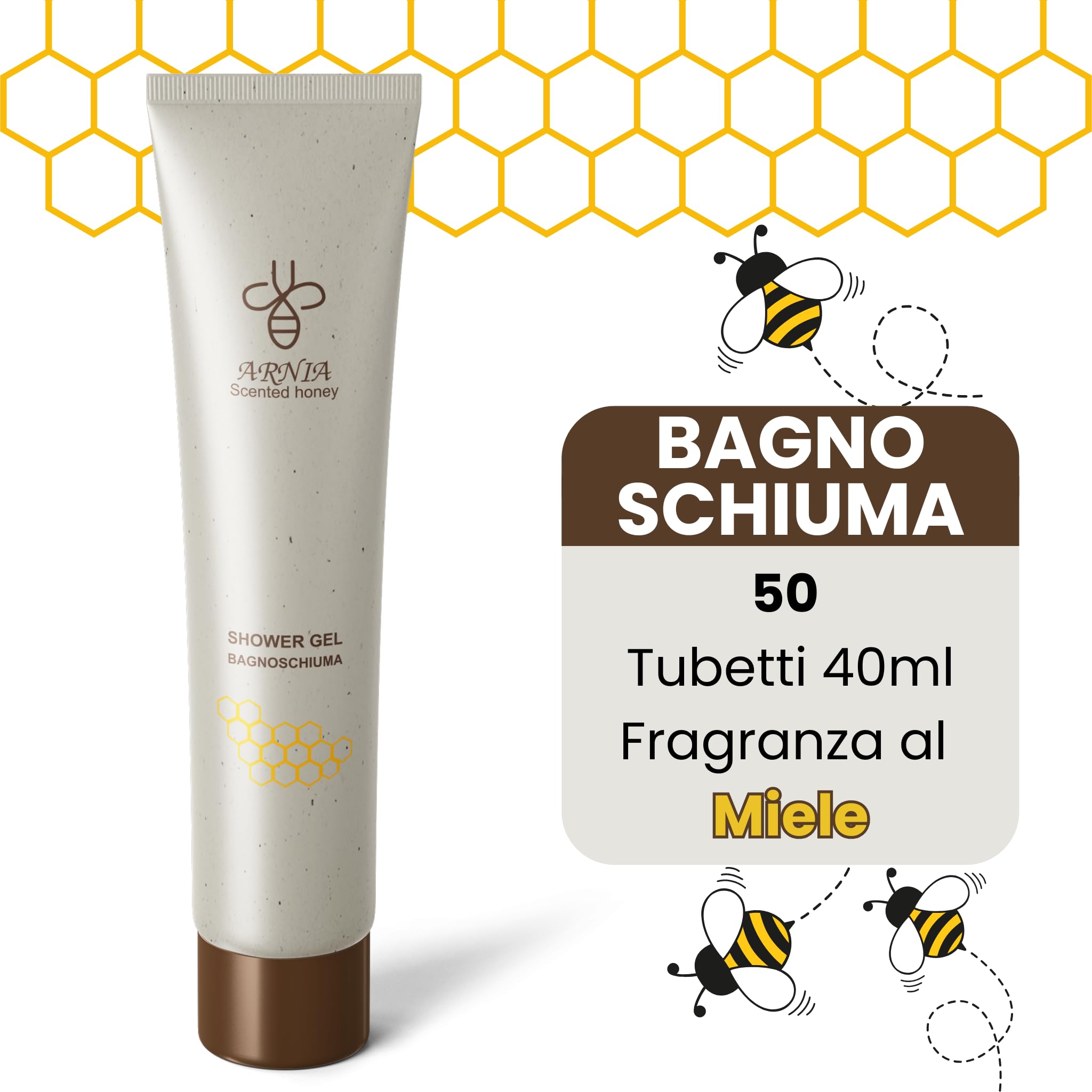 Kit Cortesia B&B Hotel Bagno Monouso 150 Pezzi 50x Bagnoschiuma 40ml 50x Shampoo 40ml 50x Sapone 15g