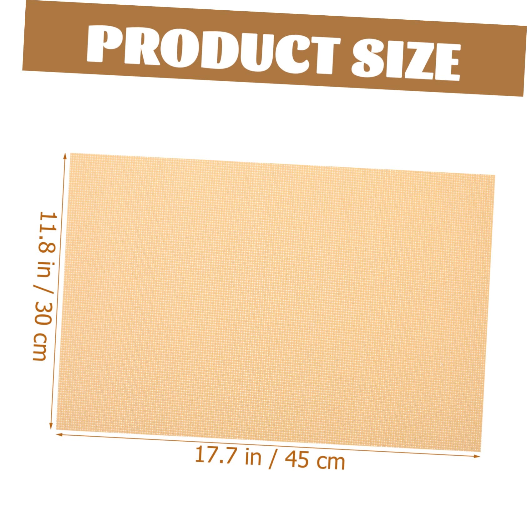 KONTONTY 6 Pack Cross Stitch Embroidery Cloths Soft Cotton Gridding Fabric for DIY Art Washable Recyclable Perfect for Home Decor Present