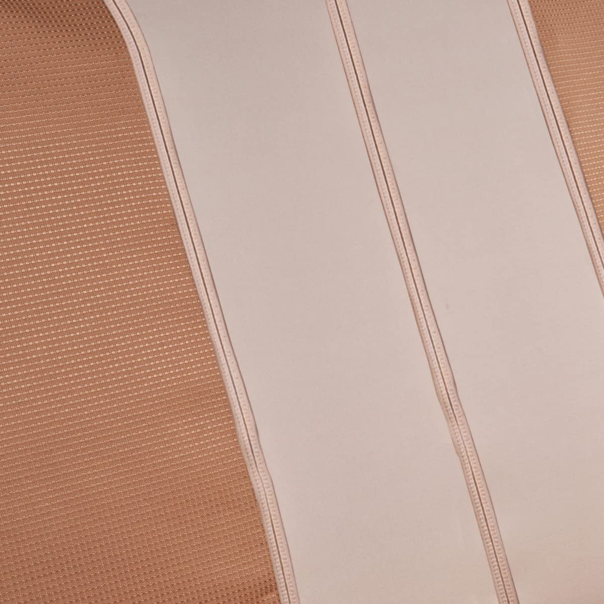 Flying Banner Maglie e Broccato Universale Coprisedili Auto Sedili con Airbag laterale (Beige)