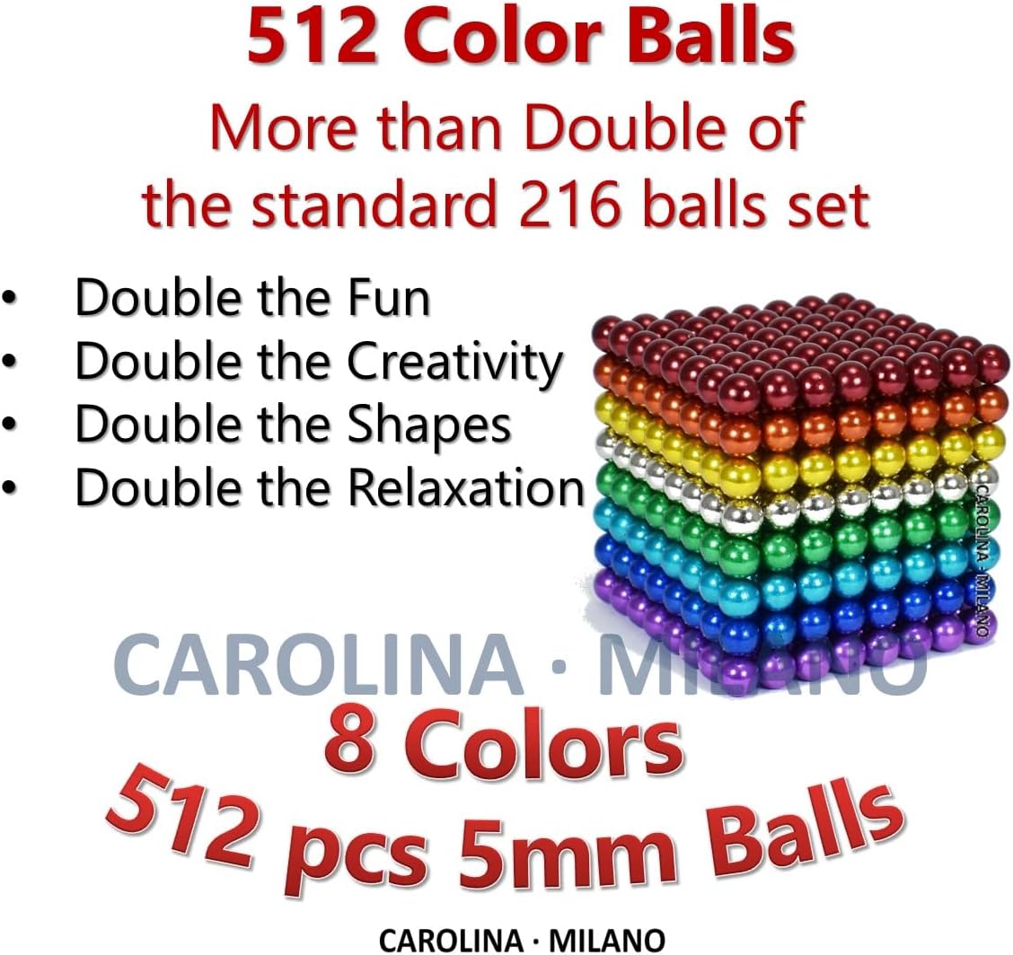 511pcs 5mm Magent Building Toys for Adult Stress Relief Magnetic-Slime Toy Office Magnet-Putty FU9