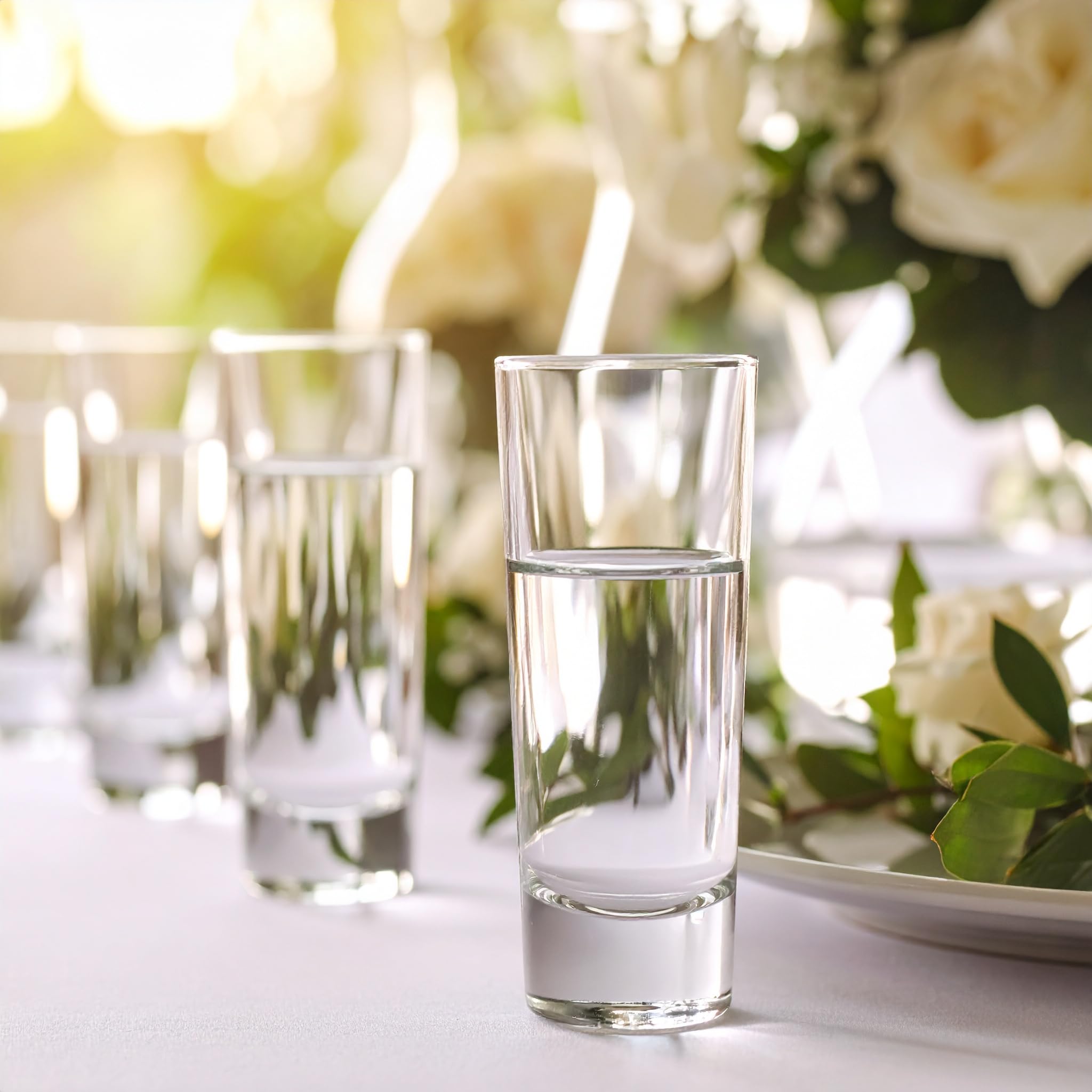 Glasmark KROSNO 1992 Bicchierini da Shot con Fondo Pesante – Set 12 Pezzi – 65 ml – Trasparente – Lavabile in Lavastoviglie