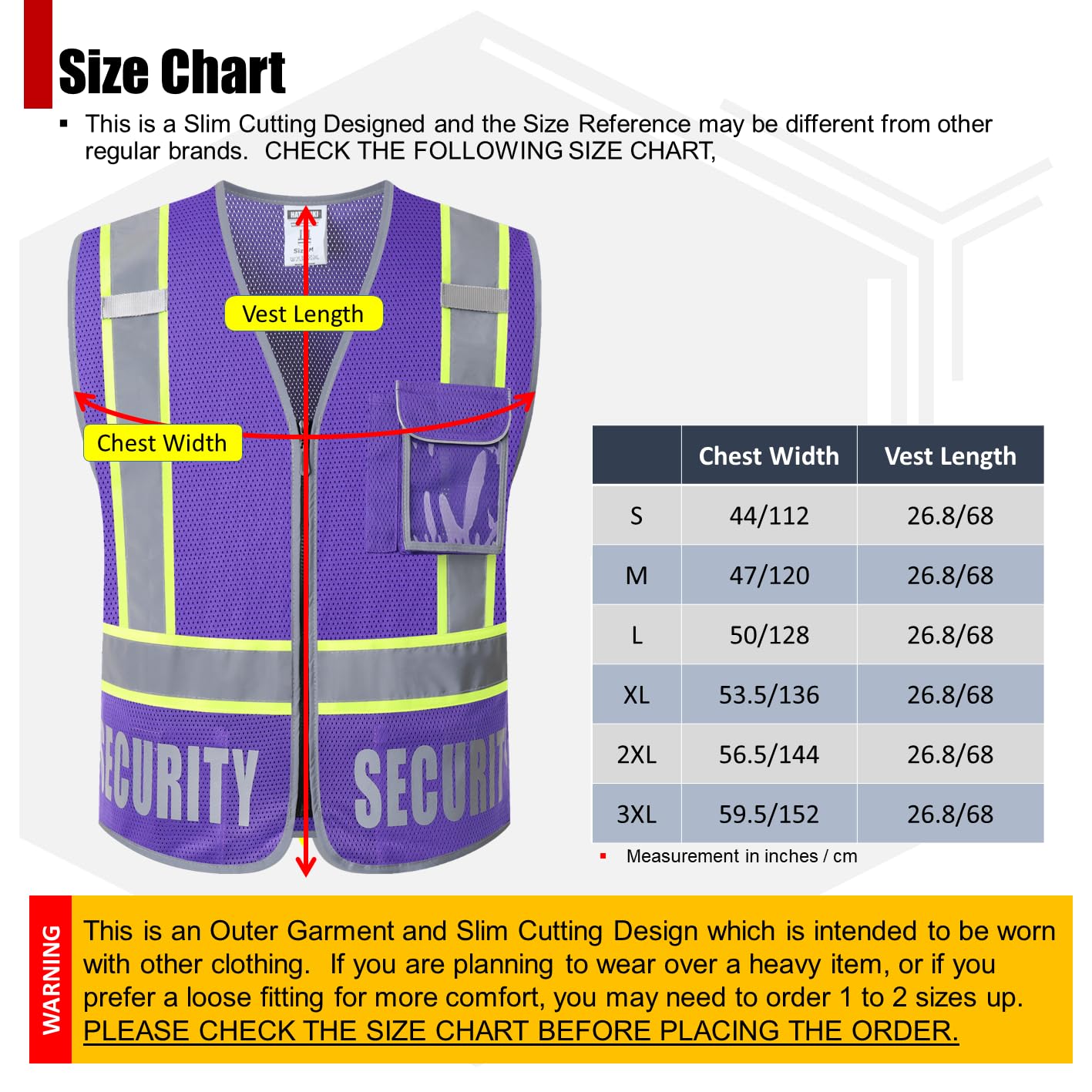 Gilet di sicurezza retrò riflettente classe 2, maglia resistente con 5 tasche e chiusura frontale conforme ANSI/ISEA 107-2015