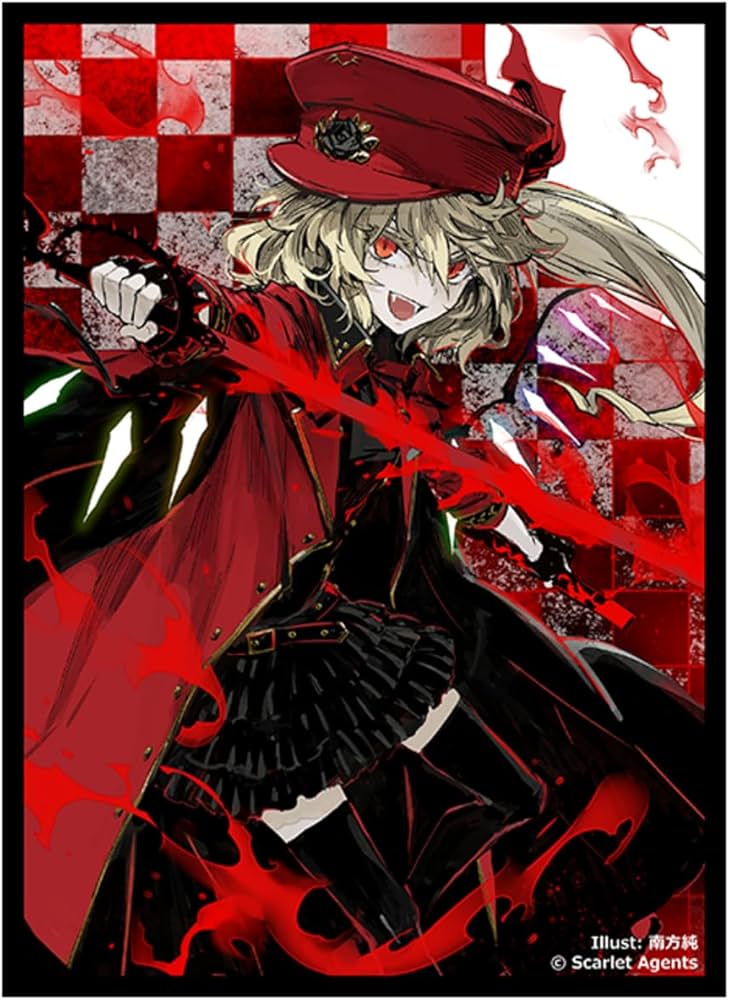 Amazon.co.jp: スリーブ 東方 フランドール 軍服Ver.(ﾘﾒｲｸ) 【サークル  