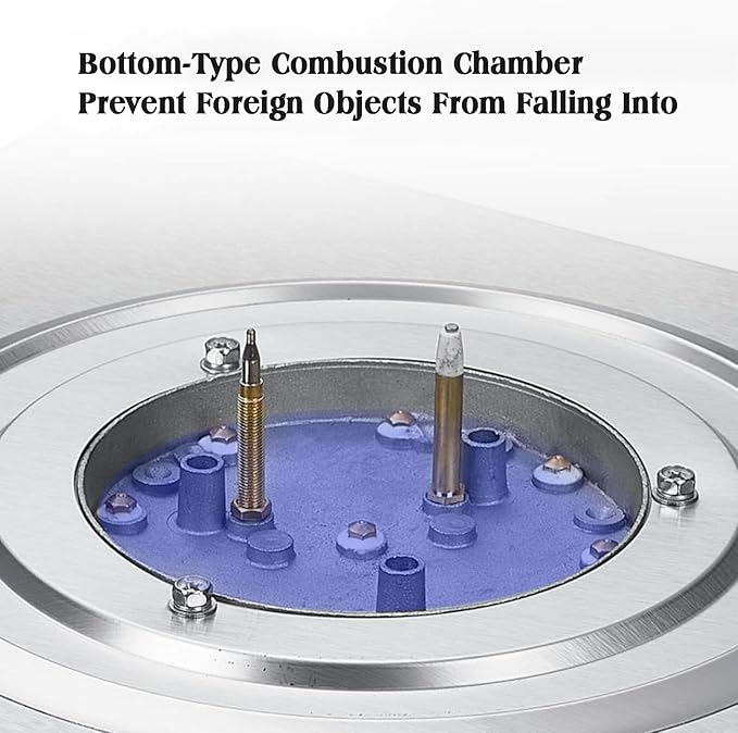 Estufa de Gas Empotrable 1 Puesto 5.2KW con Protección de Apagado miniatura 4