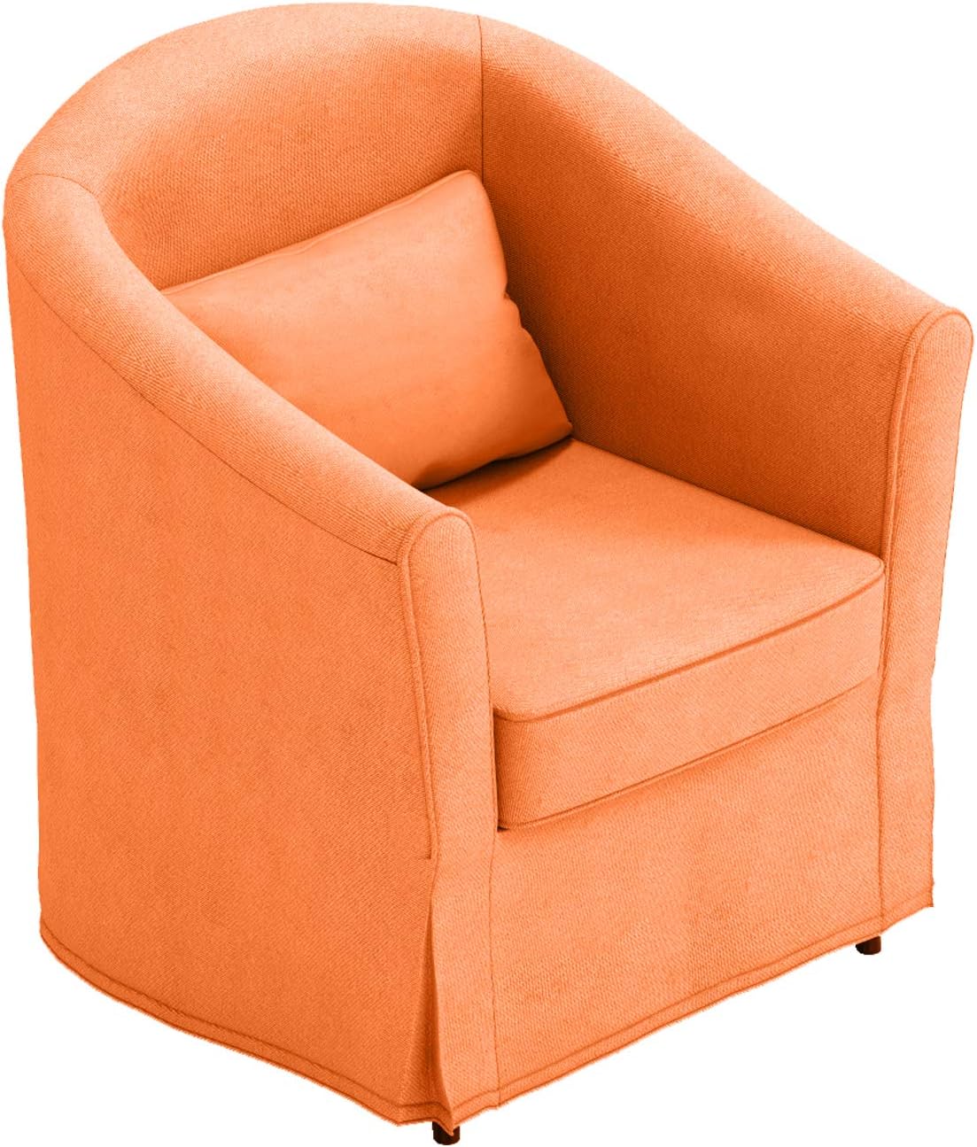 Dense Cotton Ektorp Tullsta Chair Cover Replacement Fits IKEA Tullsta Armchair Sofa Slipcover. Cover Only (Orange)