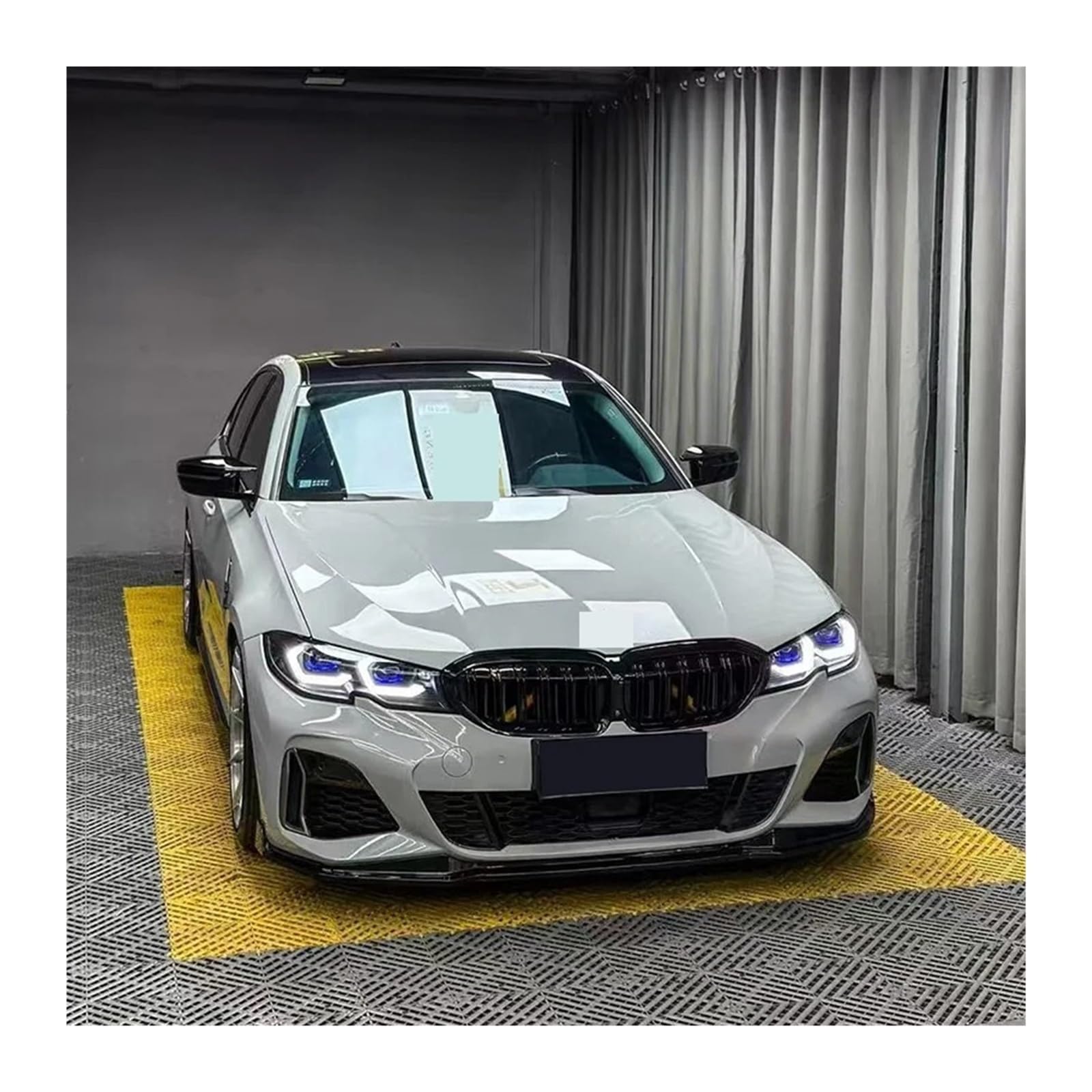 Pair Of Car Headlight Assembly, Compatible With BMW 3 Series 2019-2021 Modified G20 G28 Front Tuning Lights Head Lamp DRL Headlights(LHD = Left-hand Driving)