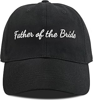 Adjustable Embroidered Hat for Bridal Shower Wedding Engagement Gifts for Women Men