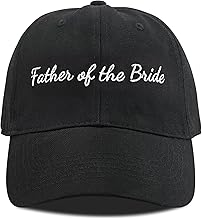 Adjustable Embroidered Hat for Bridal Shower Wedding Engagement Gifts for Women Men