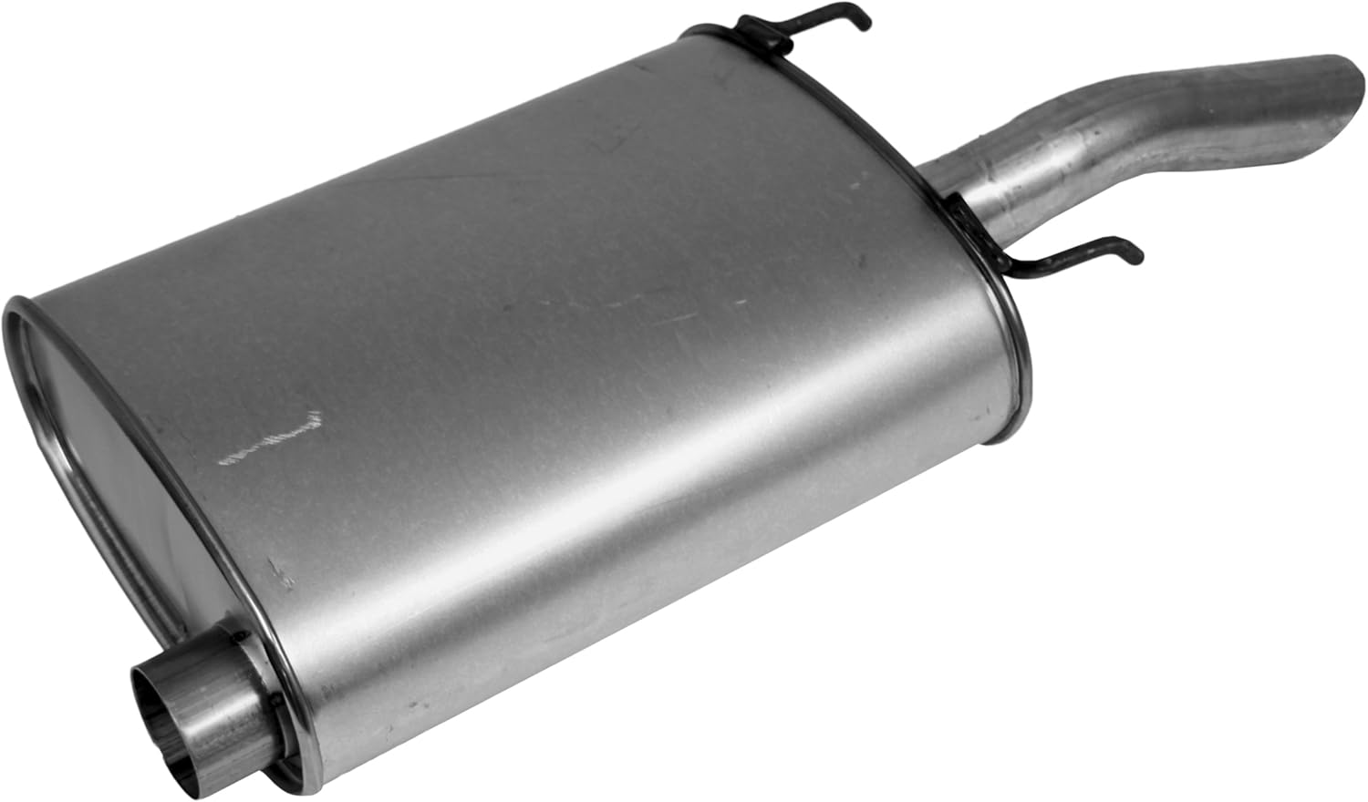 Walker Quiet-Flow SS 21399 Direct Fit Exhaust Muffler 2.25" Inlet (OD) 2.5" Outlet (OD) for Chevrolet Impala