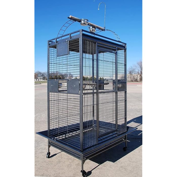 Buy Large Elegant and Durable Play Top Bird Cage Parrot Finch Macaw