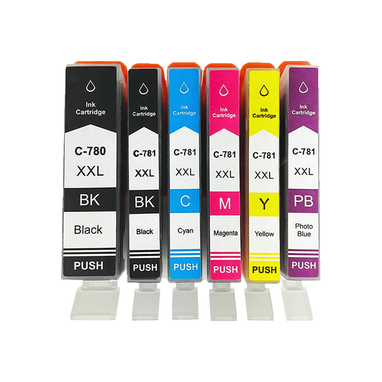 Amazon.co.jp: For Canon PGI-780 CLI-781 XL交換用の再生インク