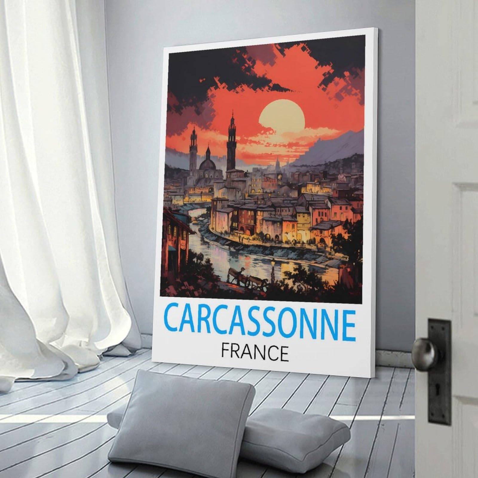 AFFICHE CARCASSONNE - LES AFFICHISTES