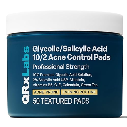 Almohadillas de control de acnĂ© 102 de ácido glicĂłlicosalicĂlico con ácido glicĂłlico ultra puro 2 de ácido salicĂlico alantoĂna vitaminas B5 C y E Almohadillas de control de acnĂ© 102 de ácido glicĂłlicosalicĂlico con ácido glicĂłlico ultra puro 2 de ácido salicĂlico alantoĂna vitaminas B5 C y E