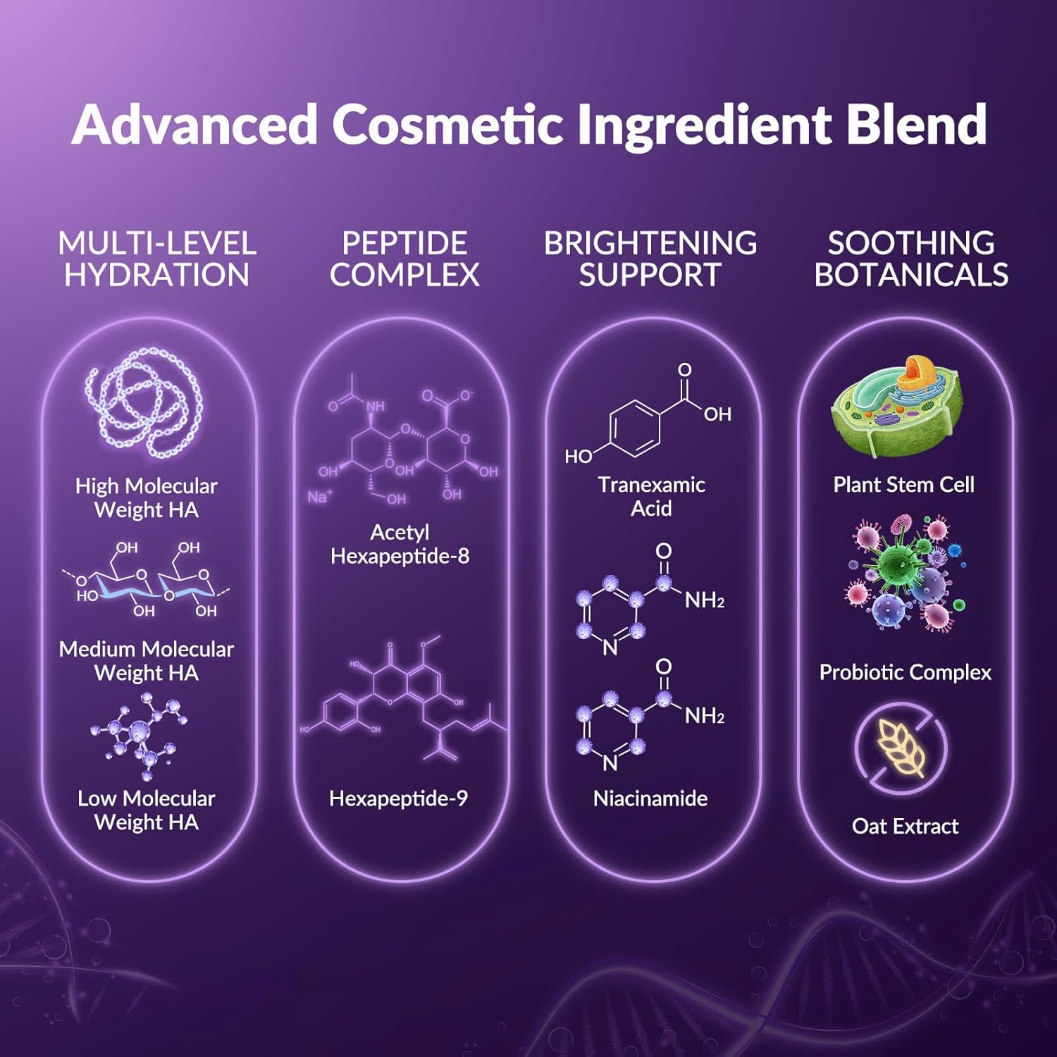 Micro Infusion System for Face, At-Home Skincare Kit with Peptides, Hyaluronic Acid & Tranexamic Acid, Gentle Surface-Level Care with 0.25mm Micro Stamp & Repair Mask, 1-Month Supply