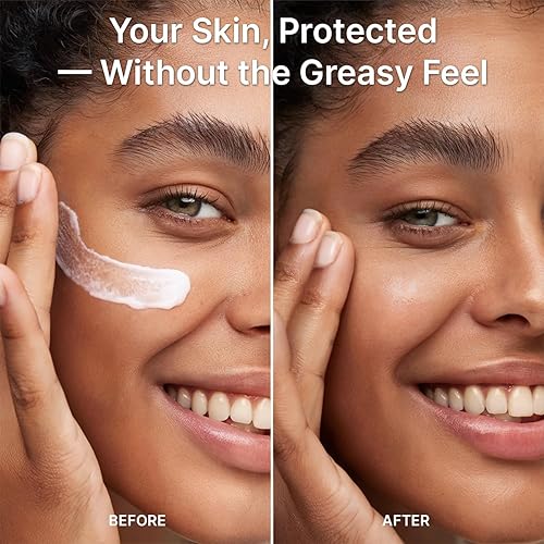 Miniatura 2 de Protector solar facial SPF 20 - Protector solar mineral para cara, protector solar amigable con arrecifes con ingredientes naturales y orgánicos,