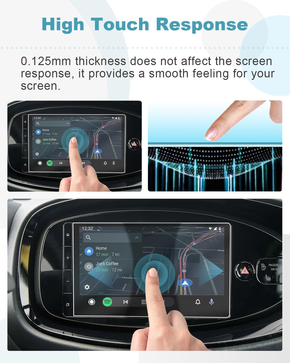 Pellicola Protettiva Per Alfa Romeo Tonale 2022-2025 - Schermo Navigatore 10,25" Antigraffio