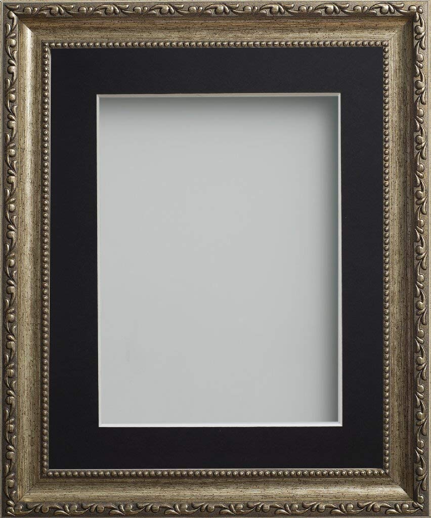 Frame Company Brompton Bronze 16x12 Photo Frame with Black Mount for 14x10