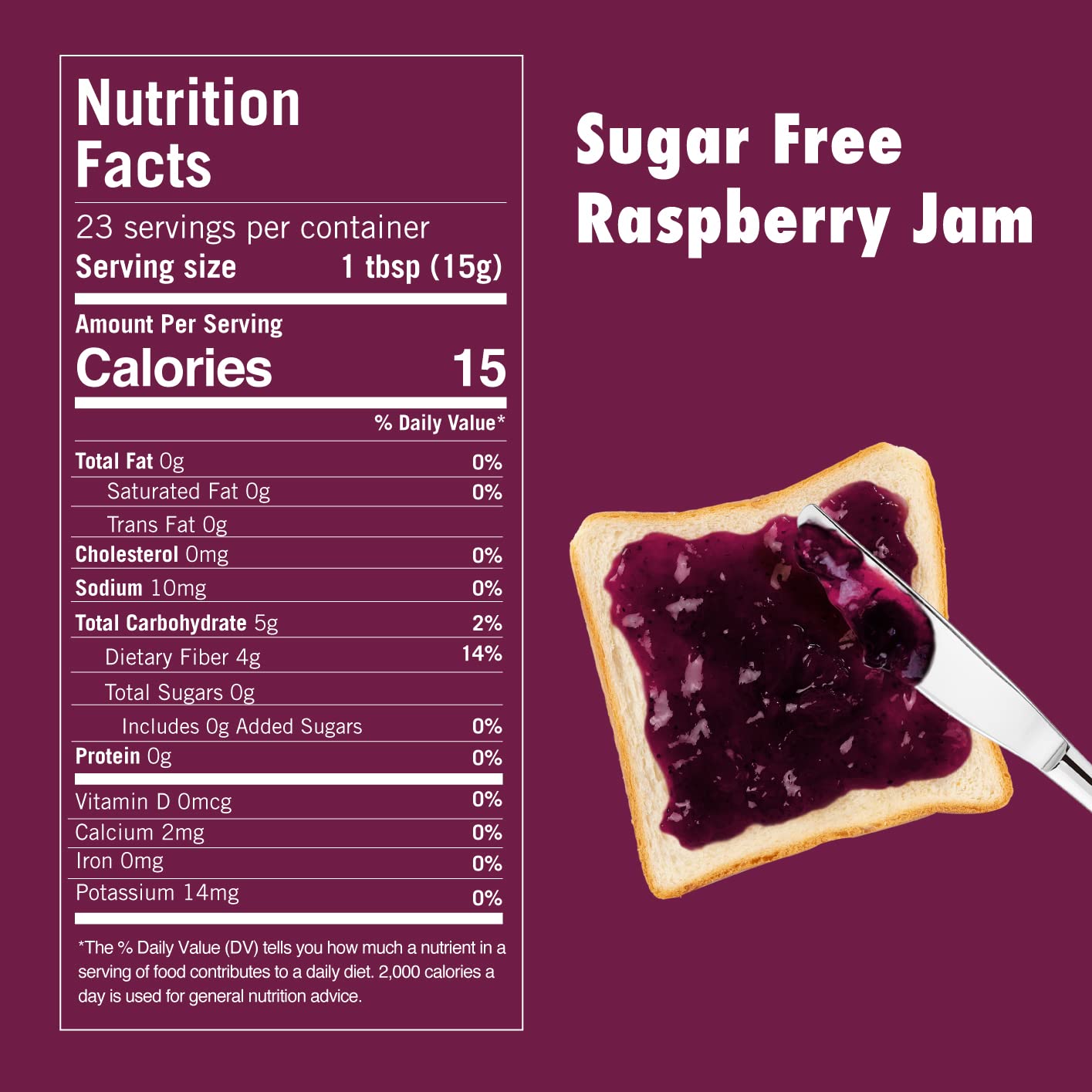 Sugar Free Raspberry Preserves Snapklik.com : ChocZero Sugar Free Raspberry Jam Preserves - Keto Jelly ...