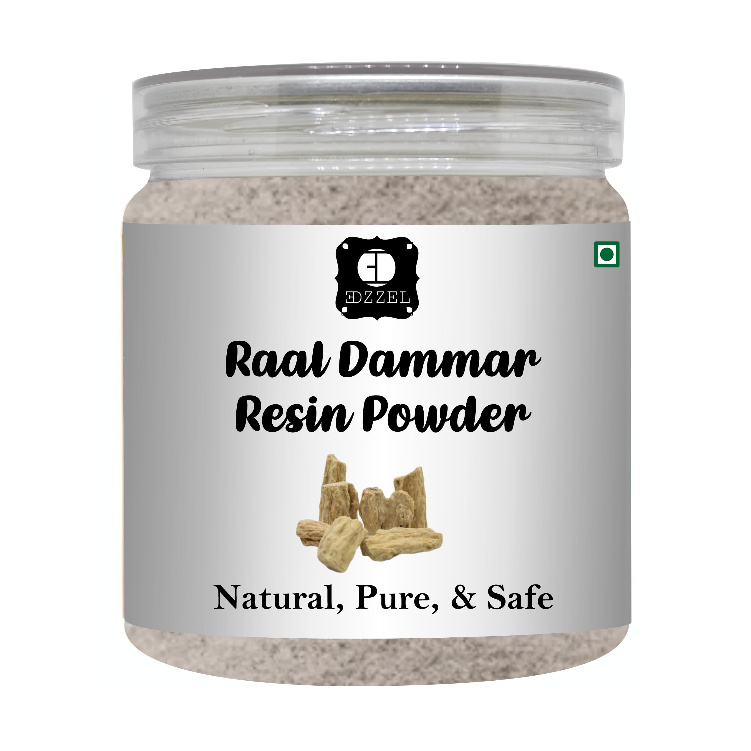 Natural Raal Dammar Resin Powder 1.76 OZ / 50 GM | Set of 1