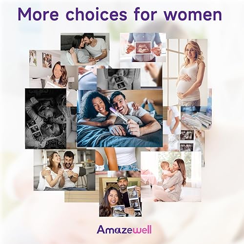 Miniatura 7 de Amazewell Prueba rápida de ovulación Midstream (10 pruebas)