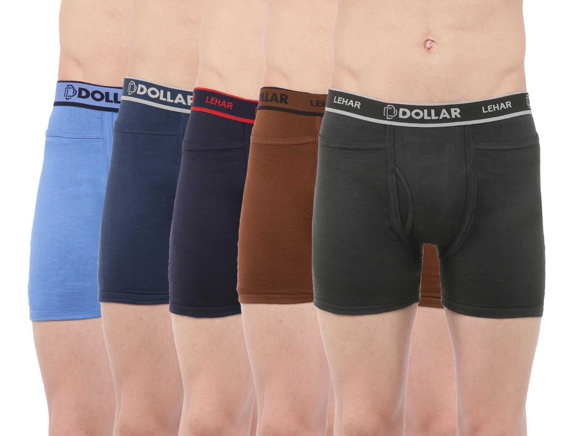 dollar Lehar Mens Combed Cotton Trunk - Actual Colour May Vary-picture-19