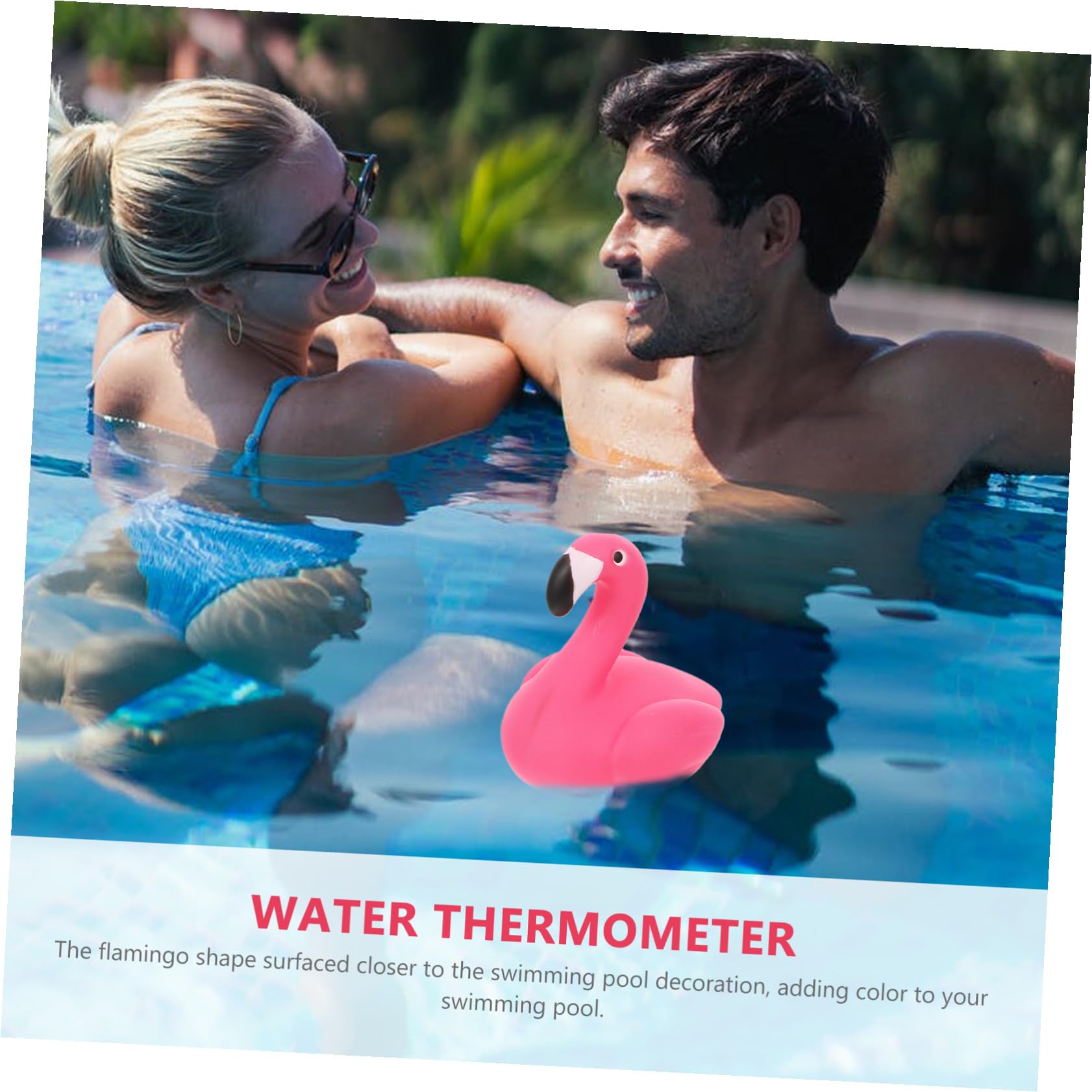 BESTonZON 3 Pezzi Termometro ad termometri galleggiante fornitura piscina temperatura della piscina termometro per spa a Roseo