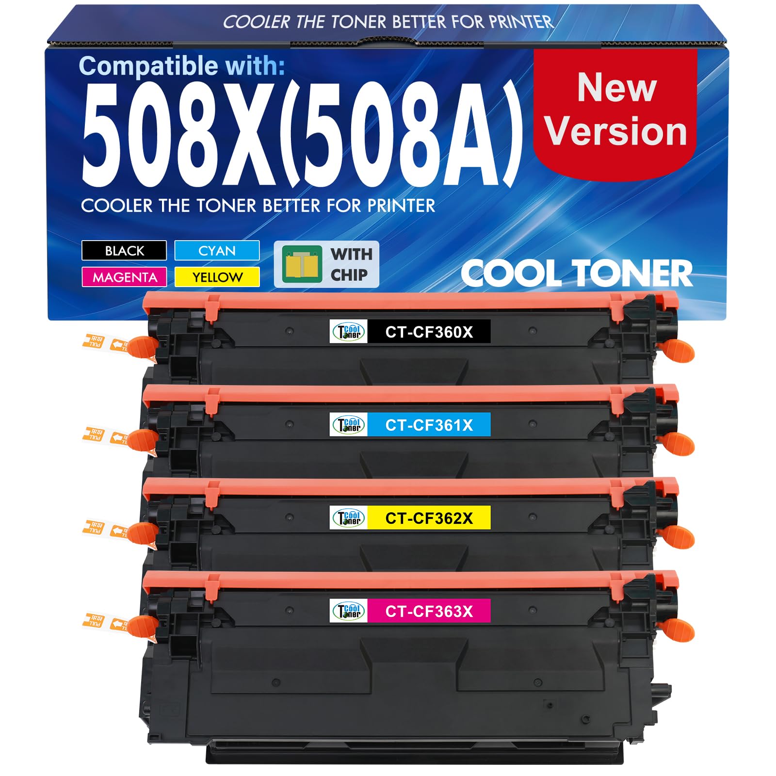 Amazon.co.jp: 508X 508A M553 トナーカートリッジセット HP 508A 508X
