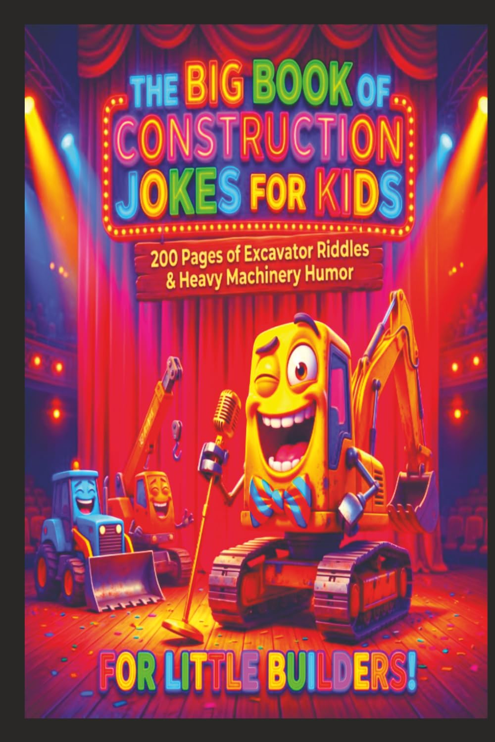 The Big Book of Construction Jokes for Kids: 200 Pages of Excavator Riddles, Bulldozer Puns, and Heavy Machinery Humor for Little Builders