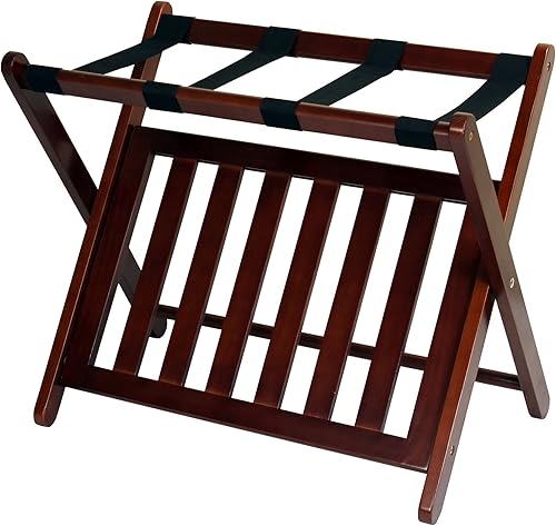 Miniatura 7 de Casual Home estantería para equipaje con estante, madera maciza