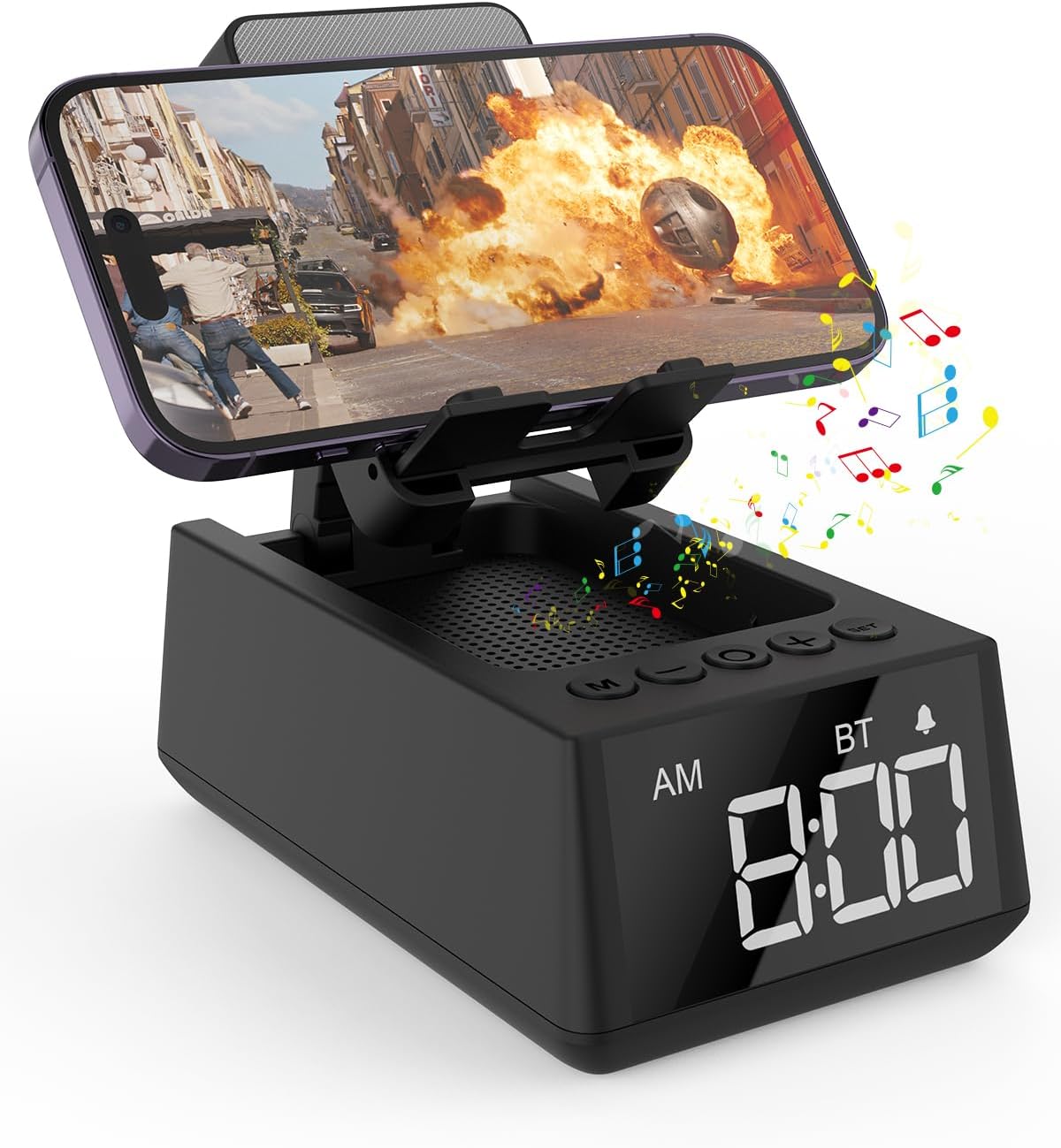 Cassa Portatile Melchioni Con 2 Microfoni Wireless - Bluetooth, Batteria Integrata, 500W, Per Feste E Karaoke