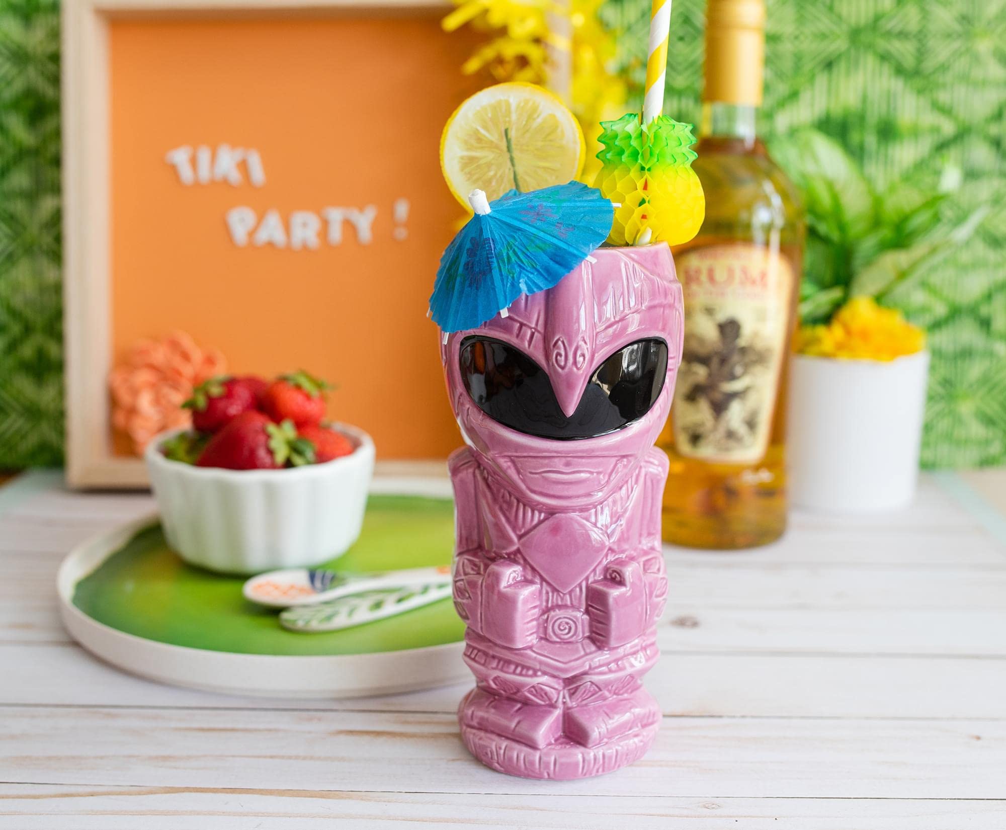 Geeki Tikis Power Rangers Pink Ranger Ceramic Mug | Tumbler