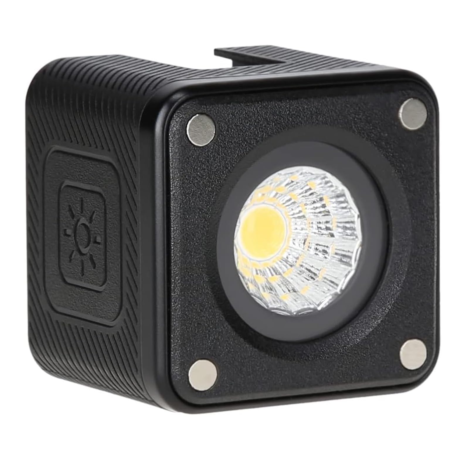 Rollei Lumis Solo 2 Led Würfel Kamera, Kleiner Videoleuchte inkl. Farbfilter für den Einsatz unterwegs, Mini Cube Makro Licht Fotografie 70g 5500K mit Akku, Led-Videoleuchte-Video-Licht-Würfel