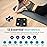 Etekcity Scale for Body Weight and Fat Percentage, FSA&HSA Eligible, Smart Digital LED Bathroom BMI Measurement, Accurate Bluetooth Weighing Machine, Body Composition Analyzer, Ash-black, 400lb