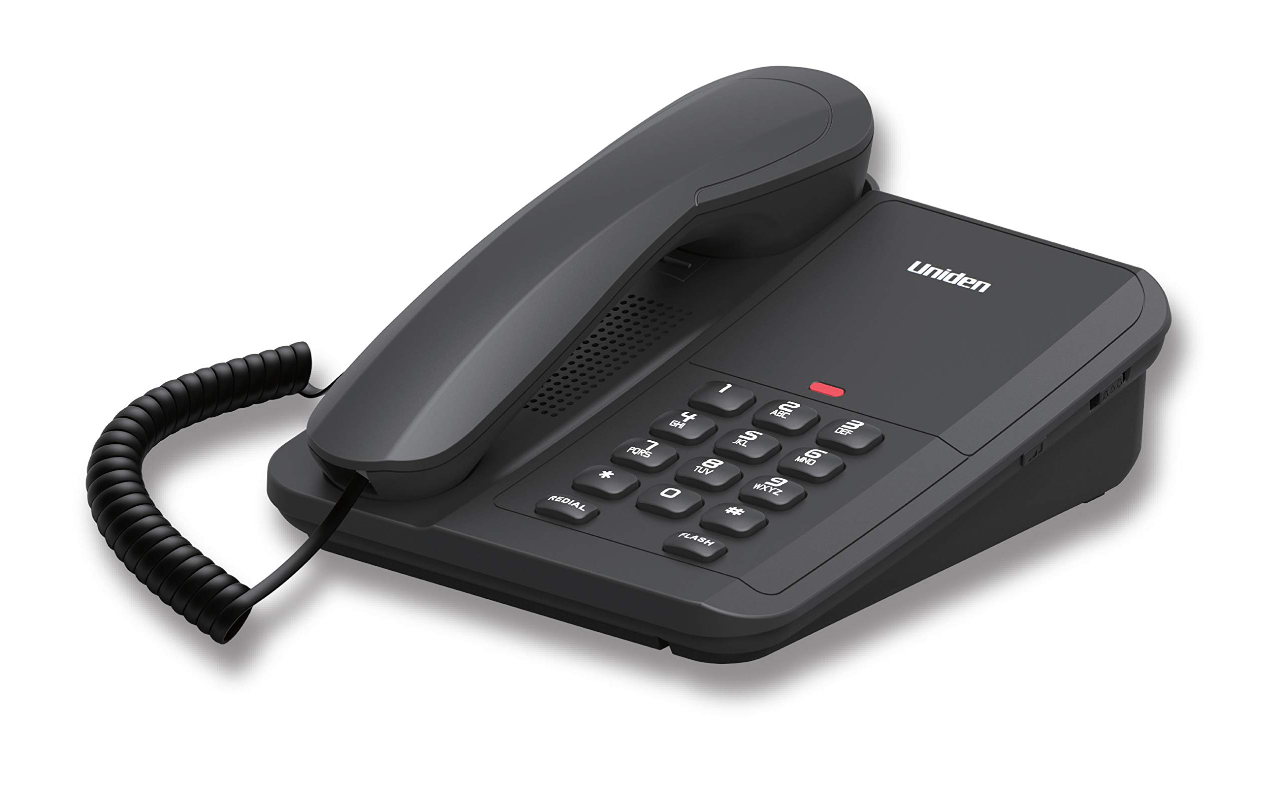 UNIDEN CE 7203 Black Corded Landline Phone