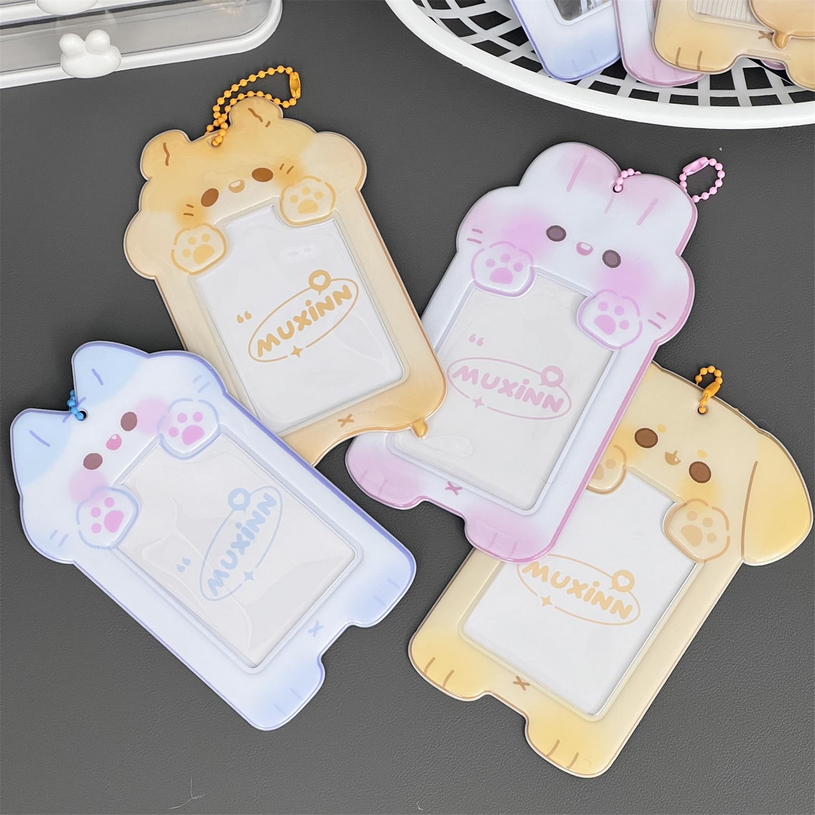 Amazon.com: Meiliyizu Photocard Holder, Summer PVC Photocard