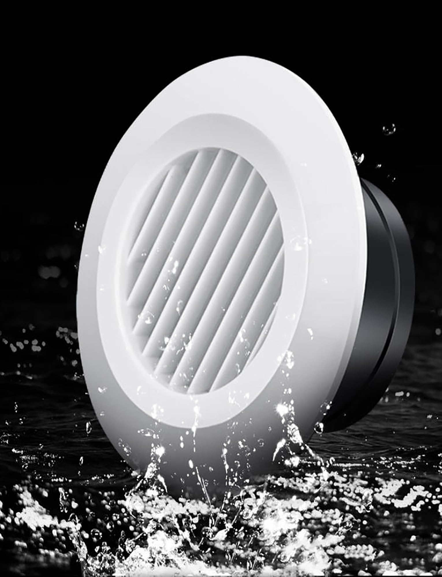 Griglia di ventilazione HVAC con filtro fine per sistema di aria fresca domestica e AC centrale da 15 cm, migliora la qualità dell'aria e il comfort