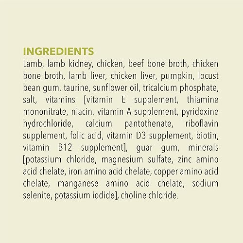 Miniatura 7 de ACANA Paté Premium Húmedo para Gatos en Caldo de Hueso Receta de Cordero + Hígado de Cordero 5.5oz Latas (12 unidades)